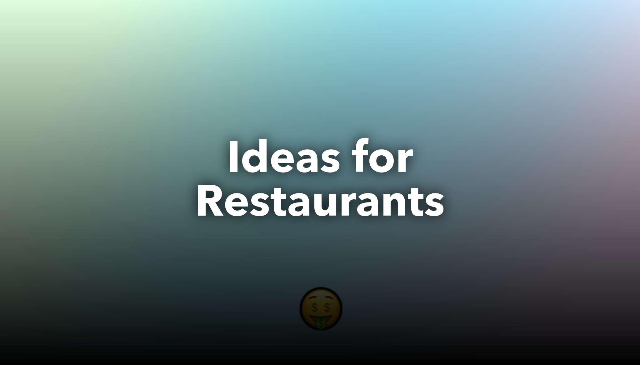 Ideas for Restaurants Business Ideas and Niches